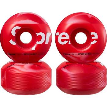 Accesorios Supreme Spitfire® Shop Wheels (Set of 4) Skateboard Rojas | Supreme 457EX